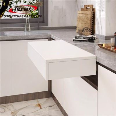 Riel de escritorio con elevación de borde invisible Temax DB5004T